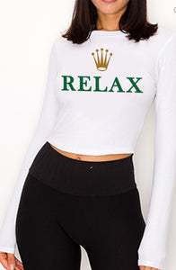 Relax Cropped T-Shirt